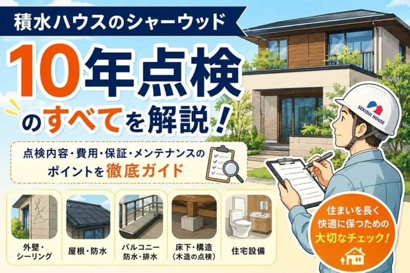 １０年点検。全てを解説。