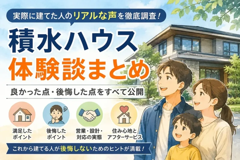 積水ハウス体験談まとめ
